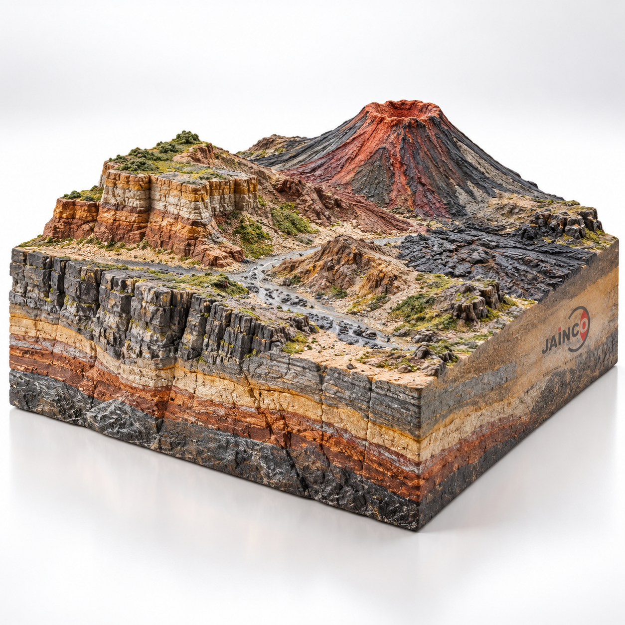 Rocks and Volcanoes 3D Model